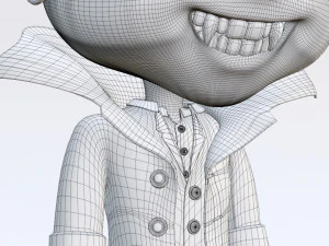 Drakula 001 Model 3D