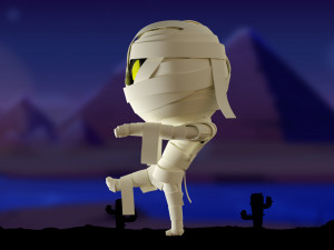 Mummy 001 Modello 3D