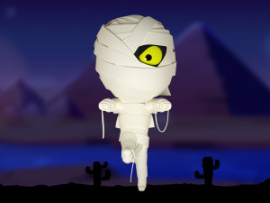 Mummy 001 Modello 3D