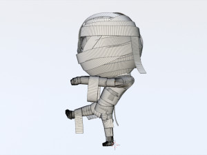 Mummy 001 Modello 3D