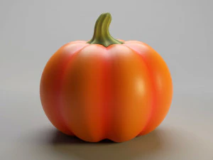 Halloweenowa dynia Jack O Lantern 001 Model 3D