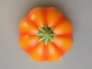 Halloweenowa dynia Jack O Lantern 001 Model 3D