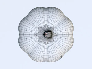 Halloweenowa dynia Jack O Lantern 001 Model 3D