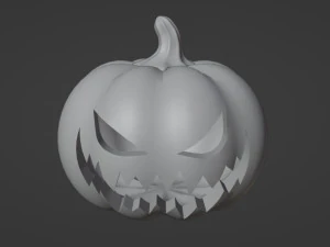 Halloweenowa dynia Jack O Lantern 001 Model 3D