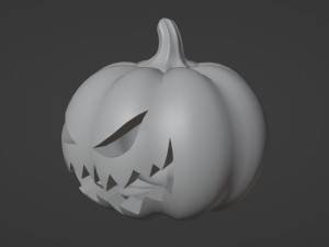 Halloween Pumpkin Jack O Lantern 001 3D-Modell