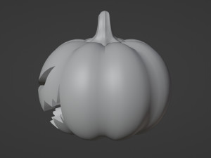 Halloween Pumpkin Jack O Lantern 001 3D-Modell