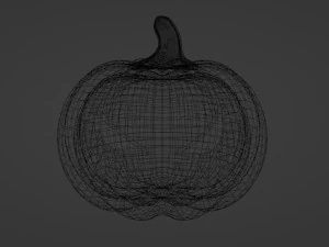 Halloweenowa dynia Jack O Lantern 001 Model 3D