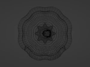 Halloweenowa dynia Jack O Lantern 001 Model 3D