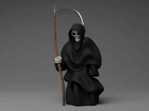 Grim Reaper 001 3D Model