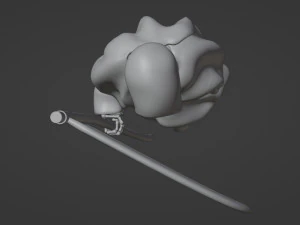 Grim Reaper 001 3D Model