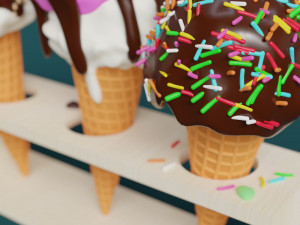 Ice Cream 002 3D मॉडल