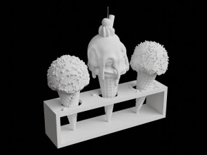 Sorvete 002 Modelo 3D