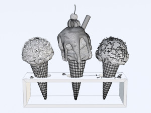 Ice Cream 002 3D मॉडल