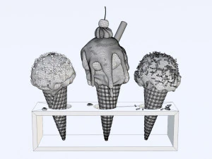 Sorvete 002 Modelo 3D