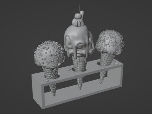 Ice Cream 002 3D मॉडल