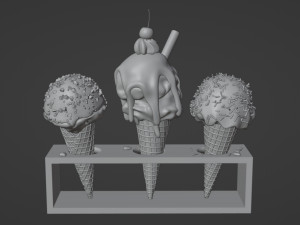 Ice Cream 002 3D मॉडल