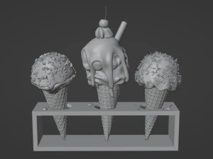 Sorvete 002 Modelo 3D