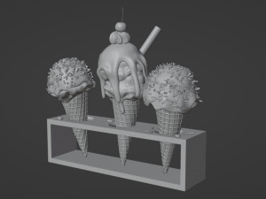 Ice Cream 002 3D मॉडल