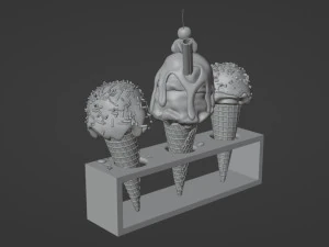 Sorvete 002 Modelo 3D