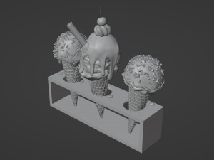 Ice Cream 002 3D मॉडल