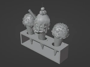 Sorvete 002 Modelo 3D