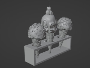 Ice Cream 002 3D मॉडल