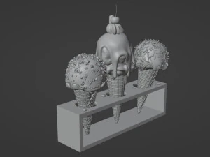 Sorvete 002 Modelo 3D