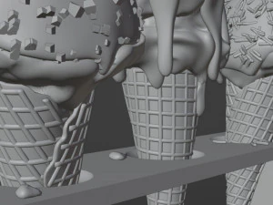 Sorvete 002 Modelo 3D