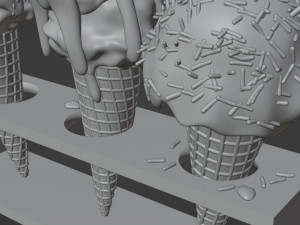 Ice Cream 002 3D मॉडल