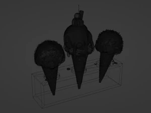Sorvete 002 Modelo 3D