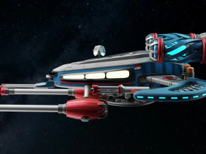 Astronave 001 Modello 3D