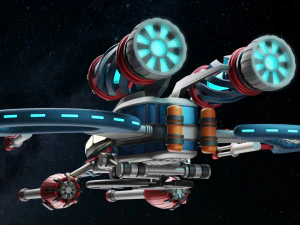 Astronave 001 Modello 3D