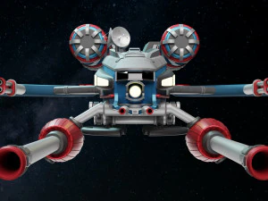 Astronave 001 Modello 3D