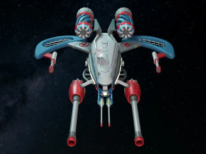 Astronave 001 Modello 3D