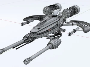 Astronave 001 Modello 3D