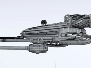 Astronave 001 Modello 3D