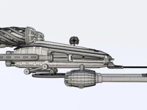 Astronave 001 Modello 3D