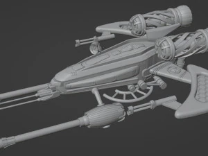 Astronave 001 Modello 3D