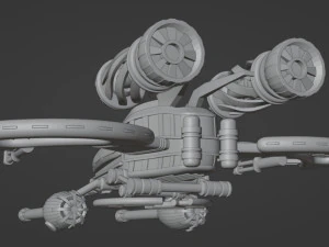 Astronave 001 Modello 3D