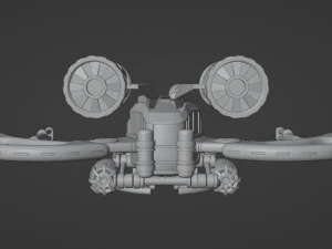 Astronave 001 Modello 3D