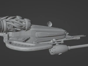 Astronave 001 Modello 3D