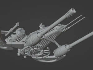 Astronave 001 Modello 3D