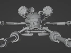 Astronave 001 Modello 3D