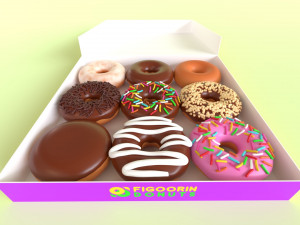 Donut 001 Model 3D