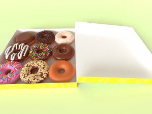 Donut 001 Model 3D