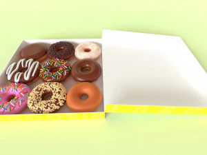 Donut 001 3D Model