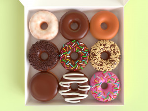Donut 001 Model 3D