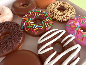Donut 001 Model 3D