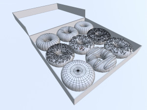 Donut 001 Model 3D