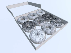 Donut 001 3D Model
